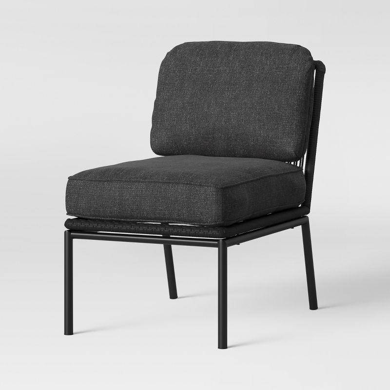 2pc Standish Replacement Cushion - Deep Seating - Black - Project 62™