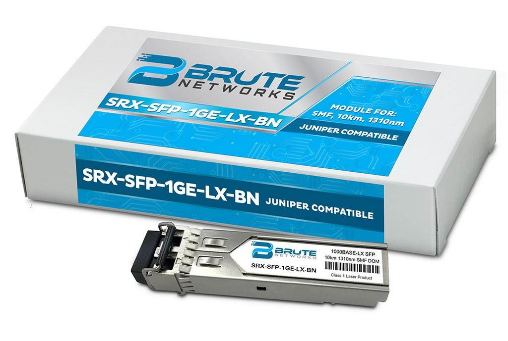 Juniper SRX-SFP-1GE-LX - 1000BASE-LX 10km SMF 1310nm SFP (100% Compatible)