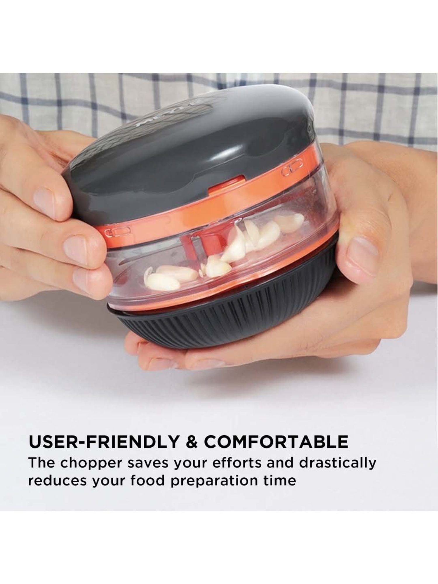 Meyer Kitchen Hacks Mini Handy Chopper, 125ml