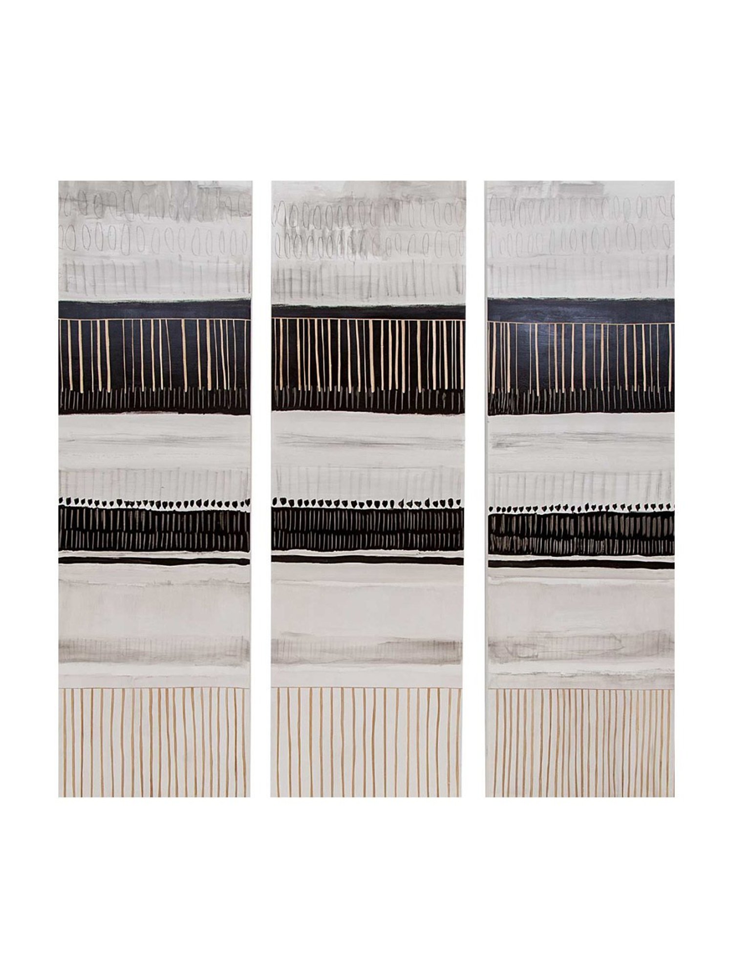 Home4U Hand Printed Mulitcolor Wood Wall Art