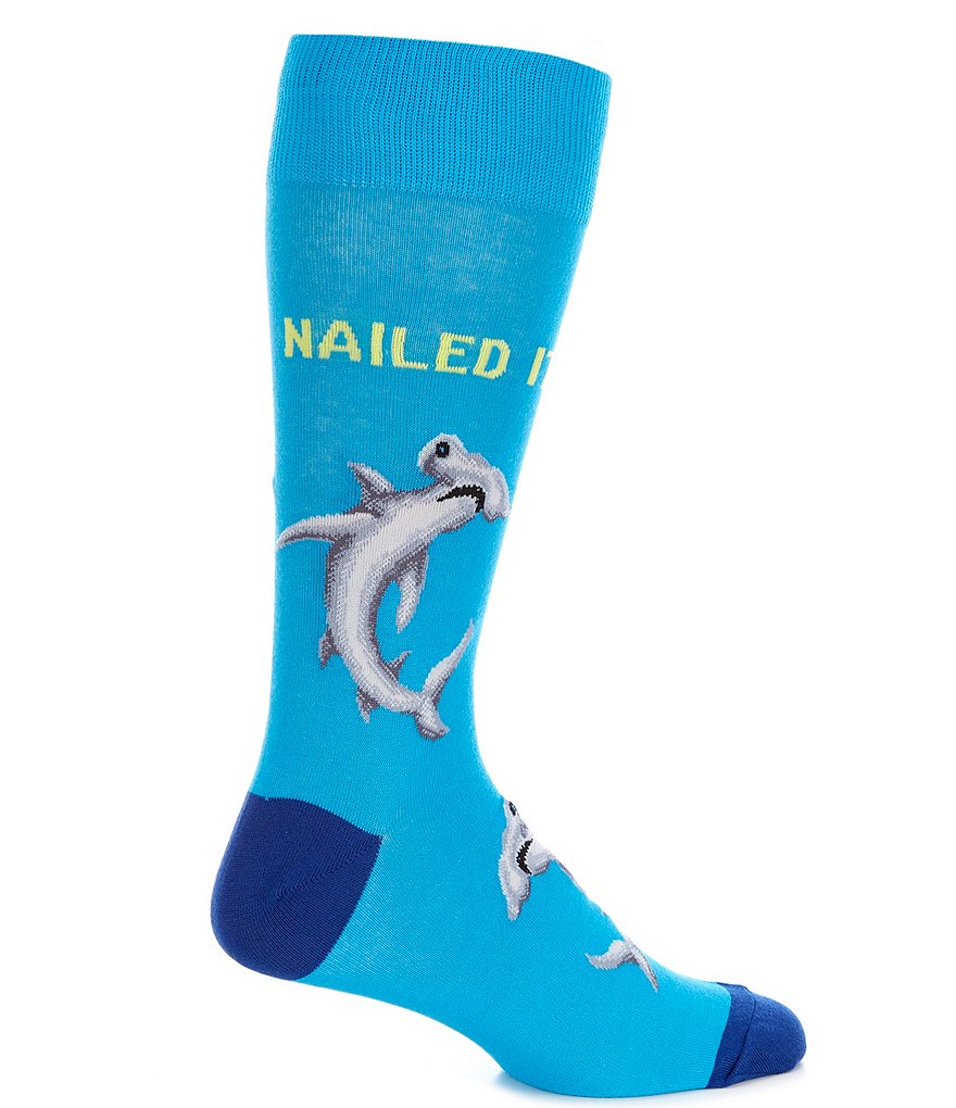 Hot Sox Nailed It Crew Socks