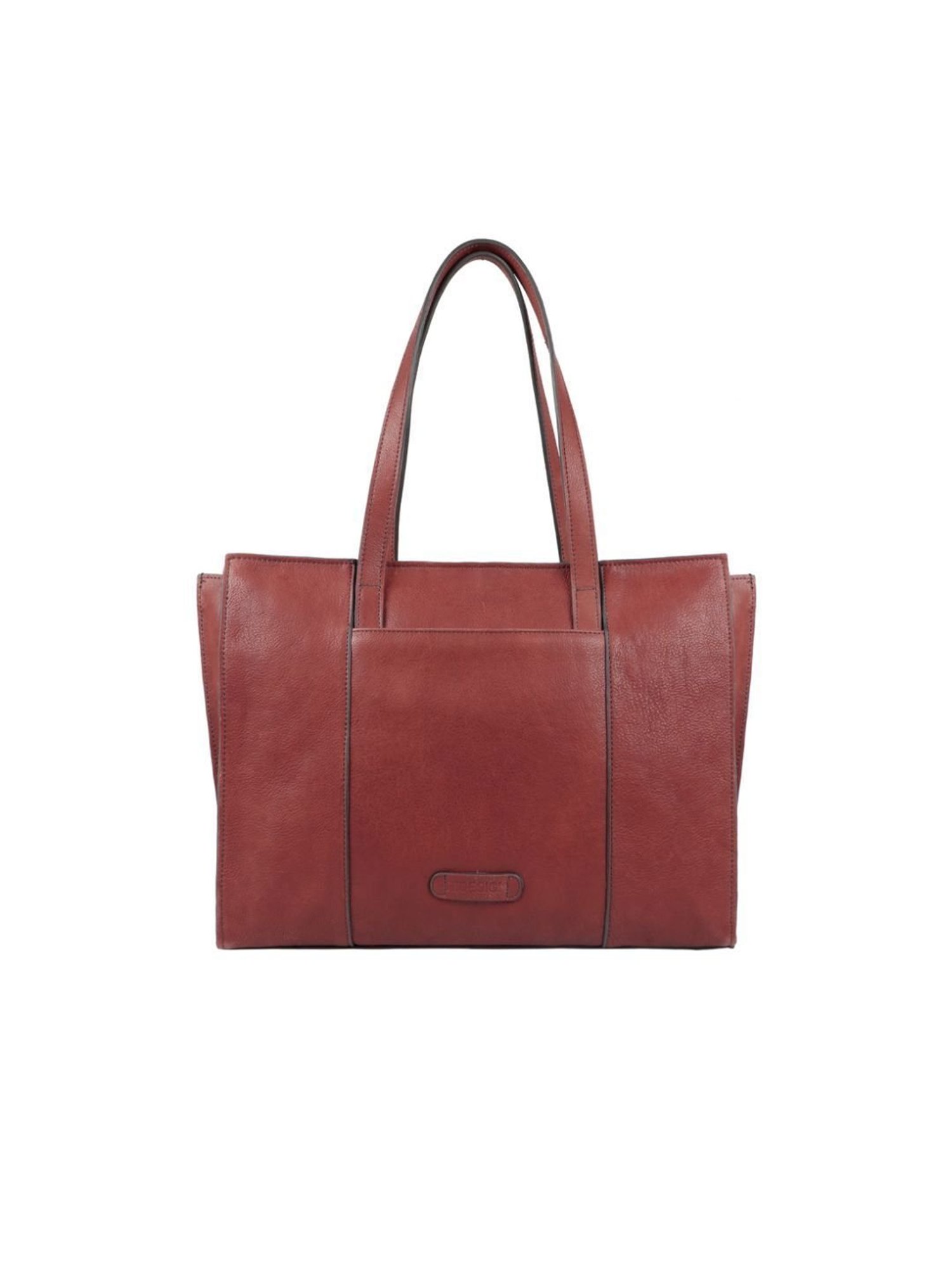 Hidesign Rockstar Metal Red Solid Medium Laptop Handbag