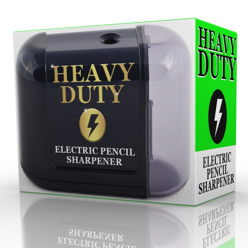 Artist Choice Electric-Pencil-Sharpener Battery Powered Heavy Duty Helical Blade Pencil Sharpener