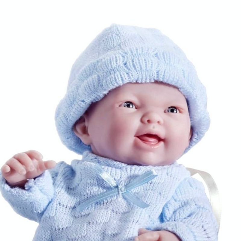 JC Toys Mini La Newborn Boutique 9.5" Boy Doll - Blue