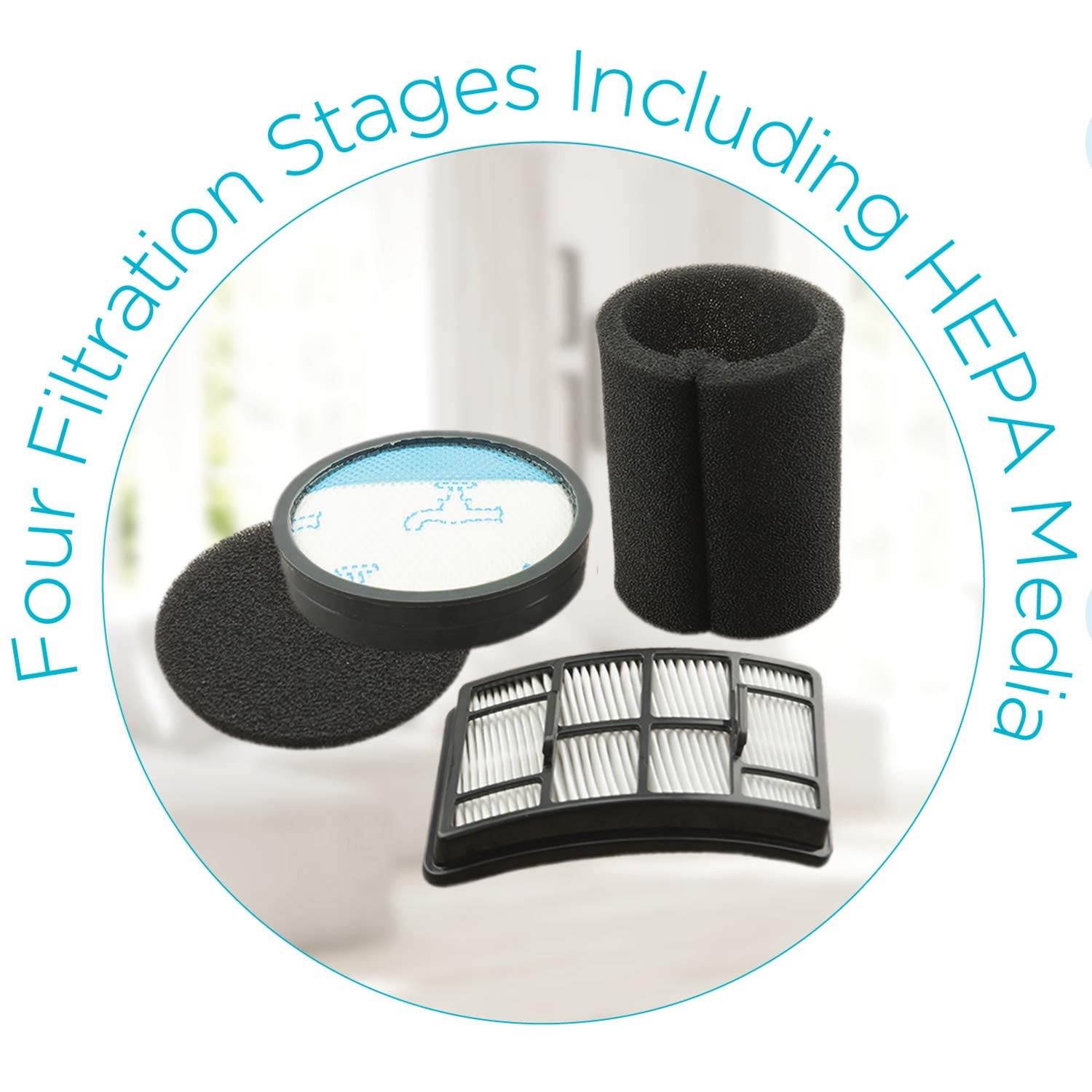 Simplicity S60 Spiffy Bagless Stick Vacuum Cleaner | HEPA Media Filter| Bagless | Corded | Hardwood