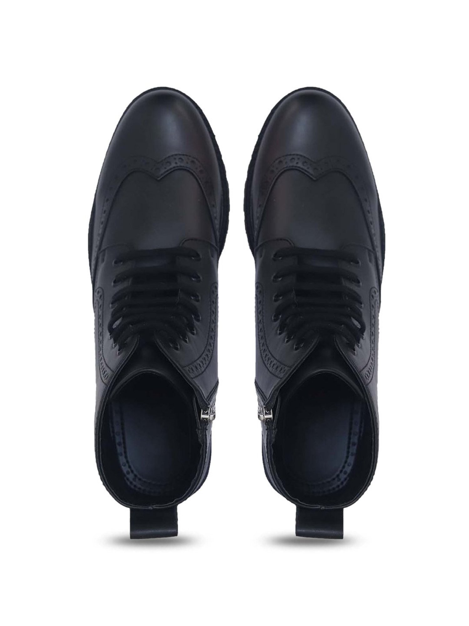 Griffin Men's Black Derby Boots