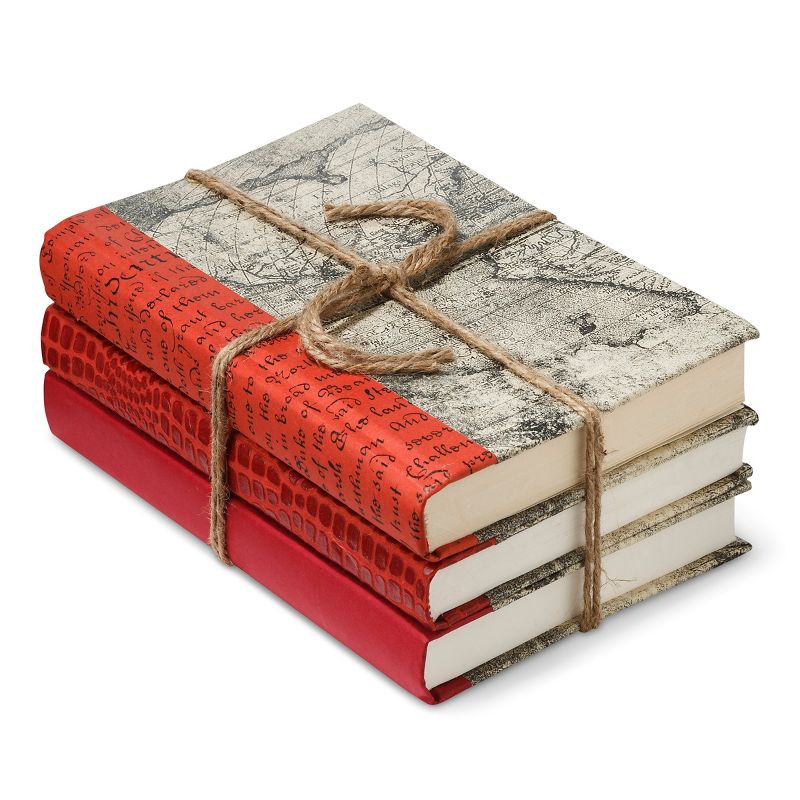 Script Set of 3 - Red - Go Home