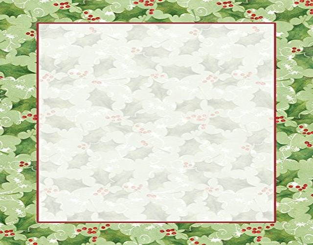 jolly holly stationery  80 sheets