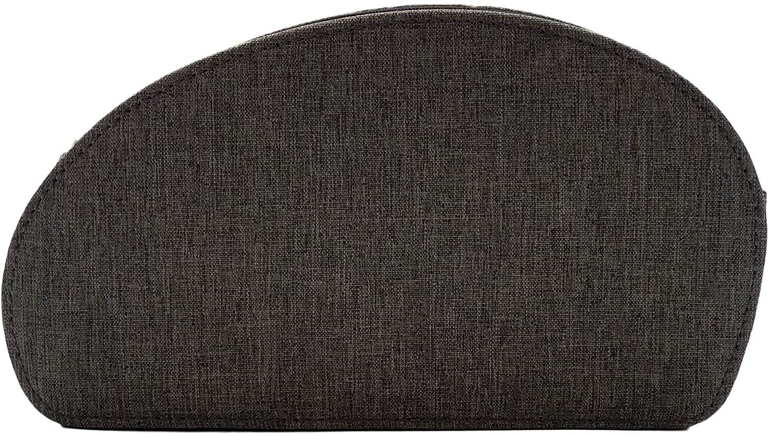 Fabric Remote Control Holder Storage Caddy and Desk Organiser 5 Compartments for TV, DVD, Blu-Ray Remotes - CEG10 Fine Fabric Pepper Red by Connected Essentials (Uniform Gray)