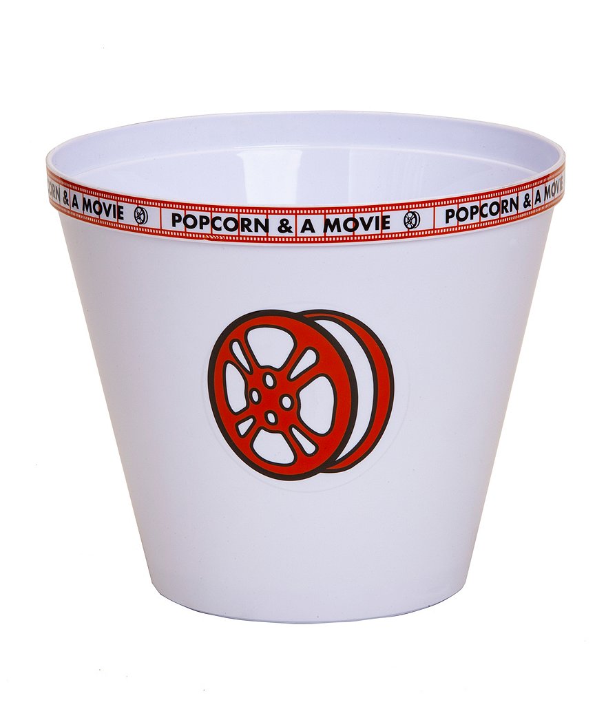 Wabash Valley Farms Stainless Steel Whirley Pop with Movie Clapboard Gift Set and Popcorn Buckets