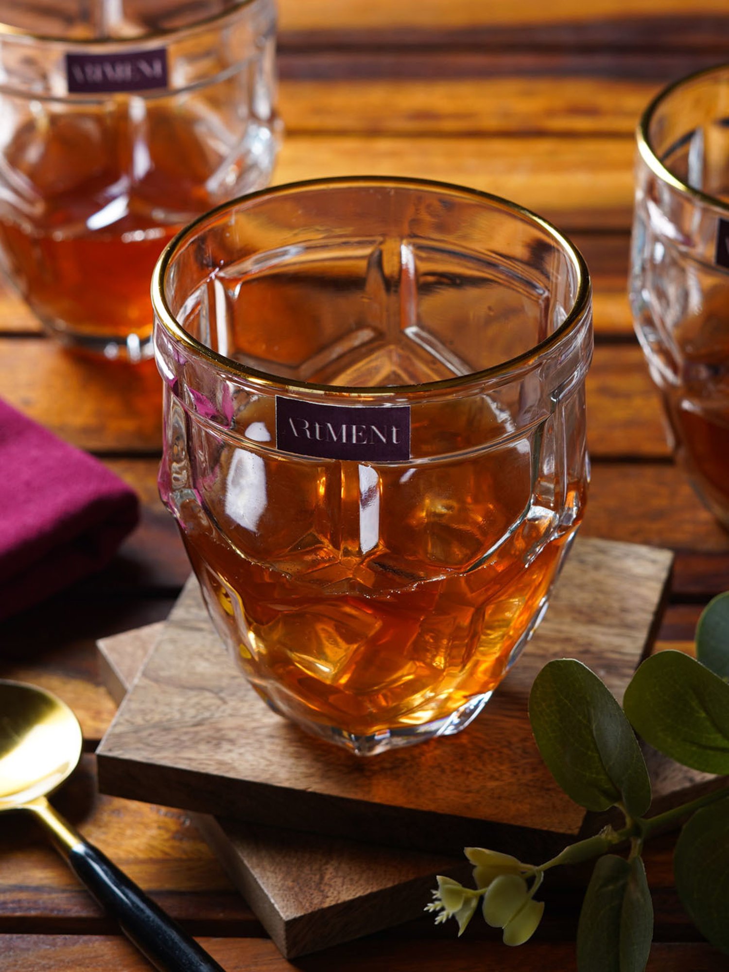 Mikasa Julie Transparent Glass Flute Glass (0.266 L) - Set of 4