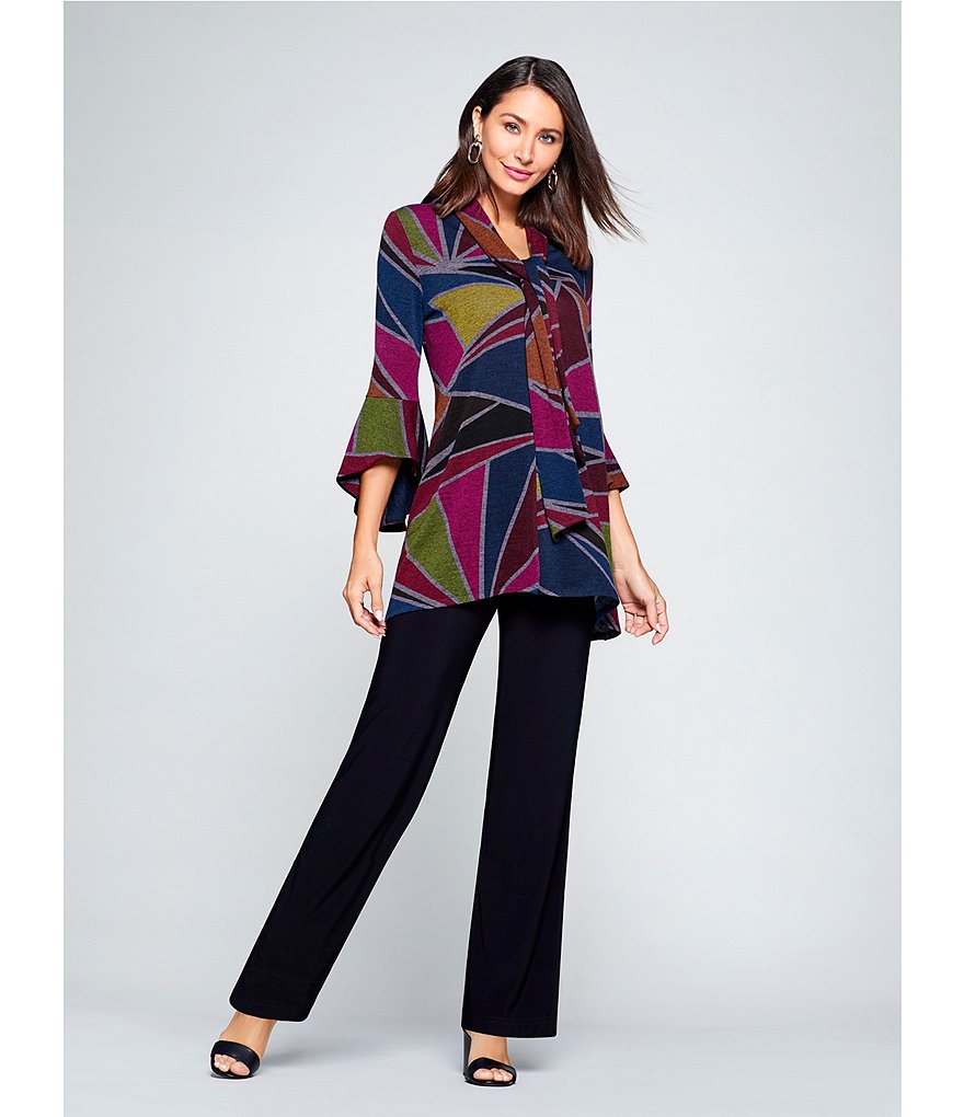 IC Collection High Rise Wide Leg Pants