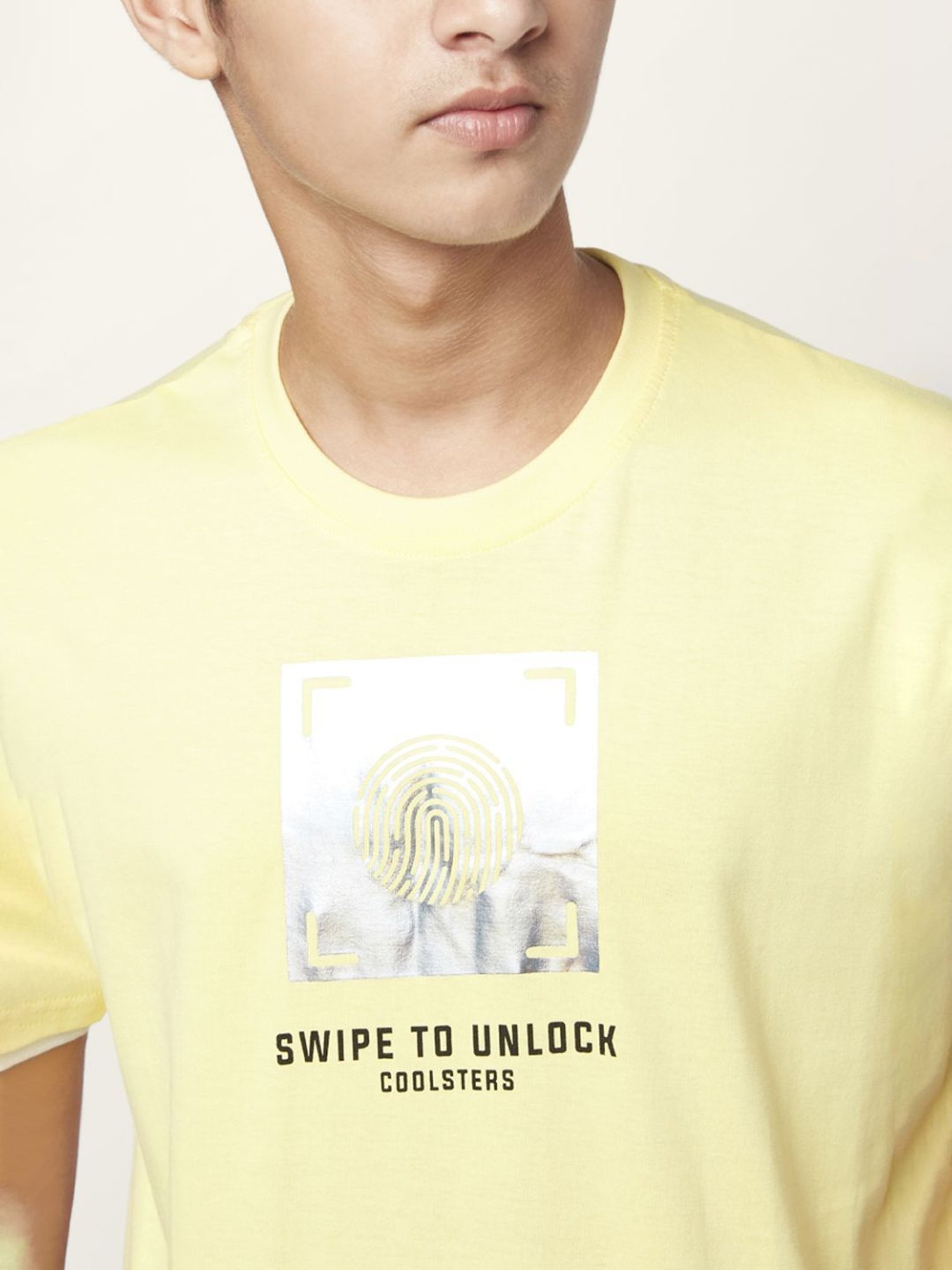 Coolsters by Pantaloons Kids Yellow Cotton Printed T-Shirt