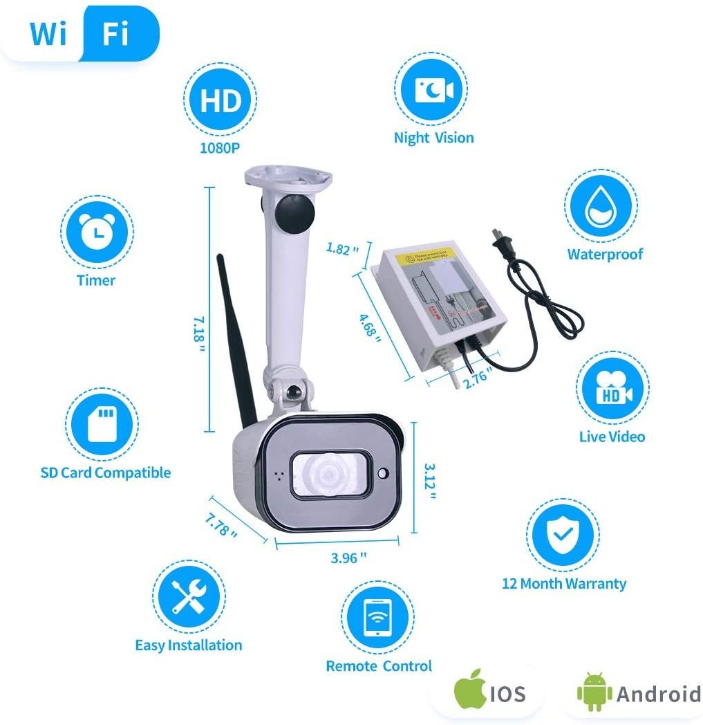 1080p ProHD 8 Channel DVR Security Camera System Recorder 2MP Security DVR for Analog Security Cameras amp  IP Cameras Remote Smartphone Access HDD amp Cameras NOT Included AMDV10818H5