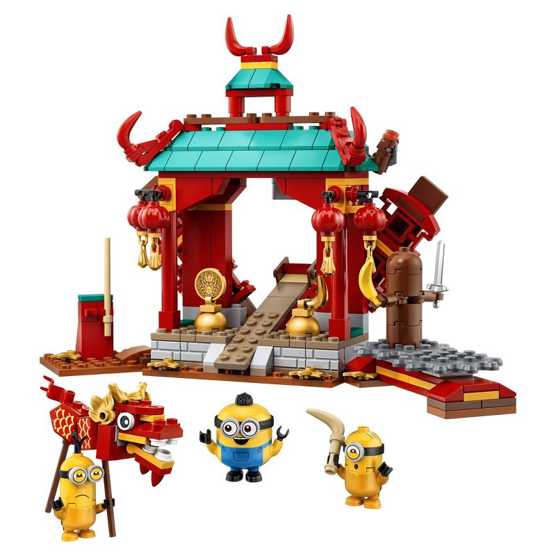 LEGO Minions Minions Kung Fu Battle Building Toy for Creative Fun 75550
