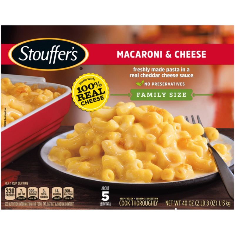 Stouffer's Family Size Frozen Macaroni & Cheese - 40oz