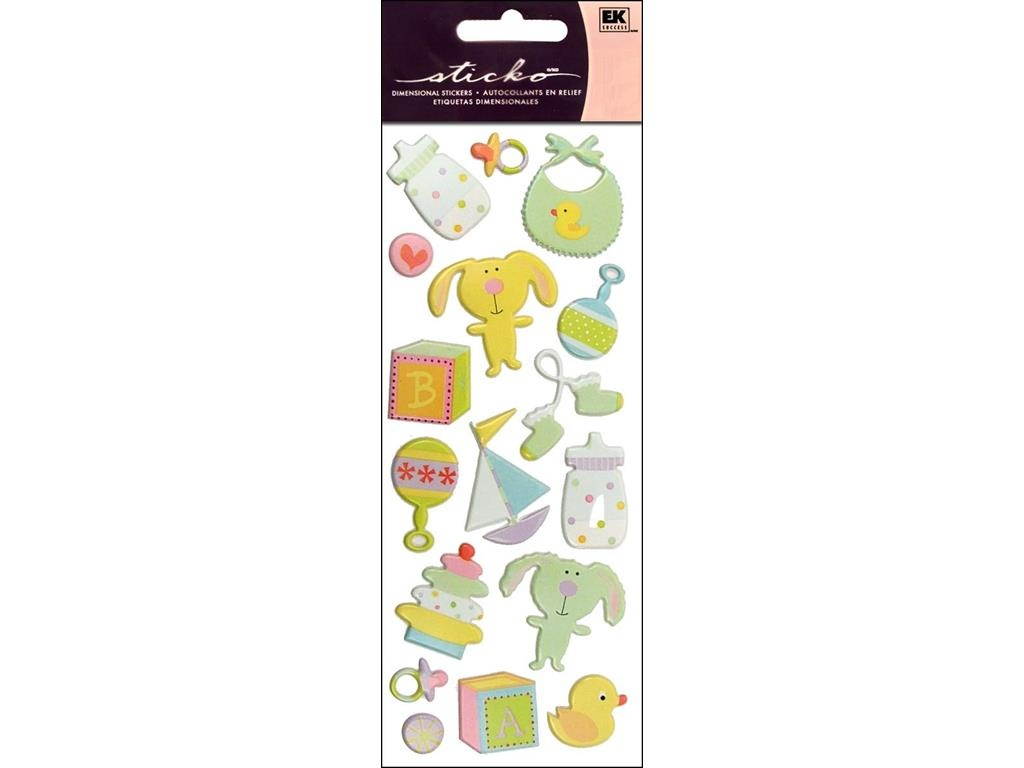 Puffy Classic Stickers-Baby Toys