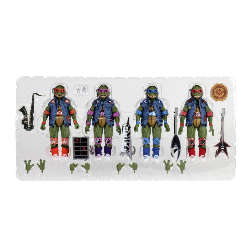 Teenage Mutant Ninja Turtles Musical Mutagen Tour Bundle Figure 4 Pk Tshirt XXL