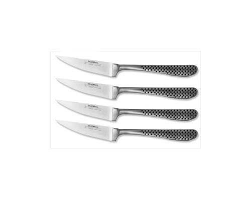 Global 4 Piece Forged Steak Knife Set