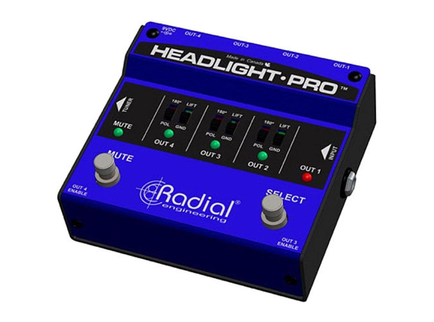 Radial Headlight Pro Multi-Output DI Box (Open Box)