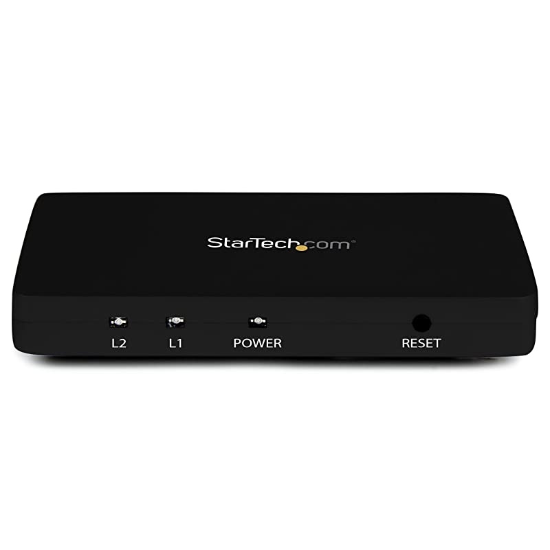 com HDMI Splitter 1 In 2 Out - 4k 30Hz - 2 Port - Aluminum - HDMI Multi Port - HDMI Audio Splitter (ST122HD4K)