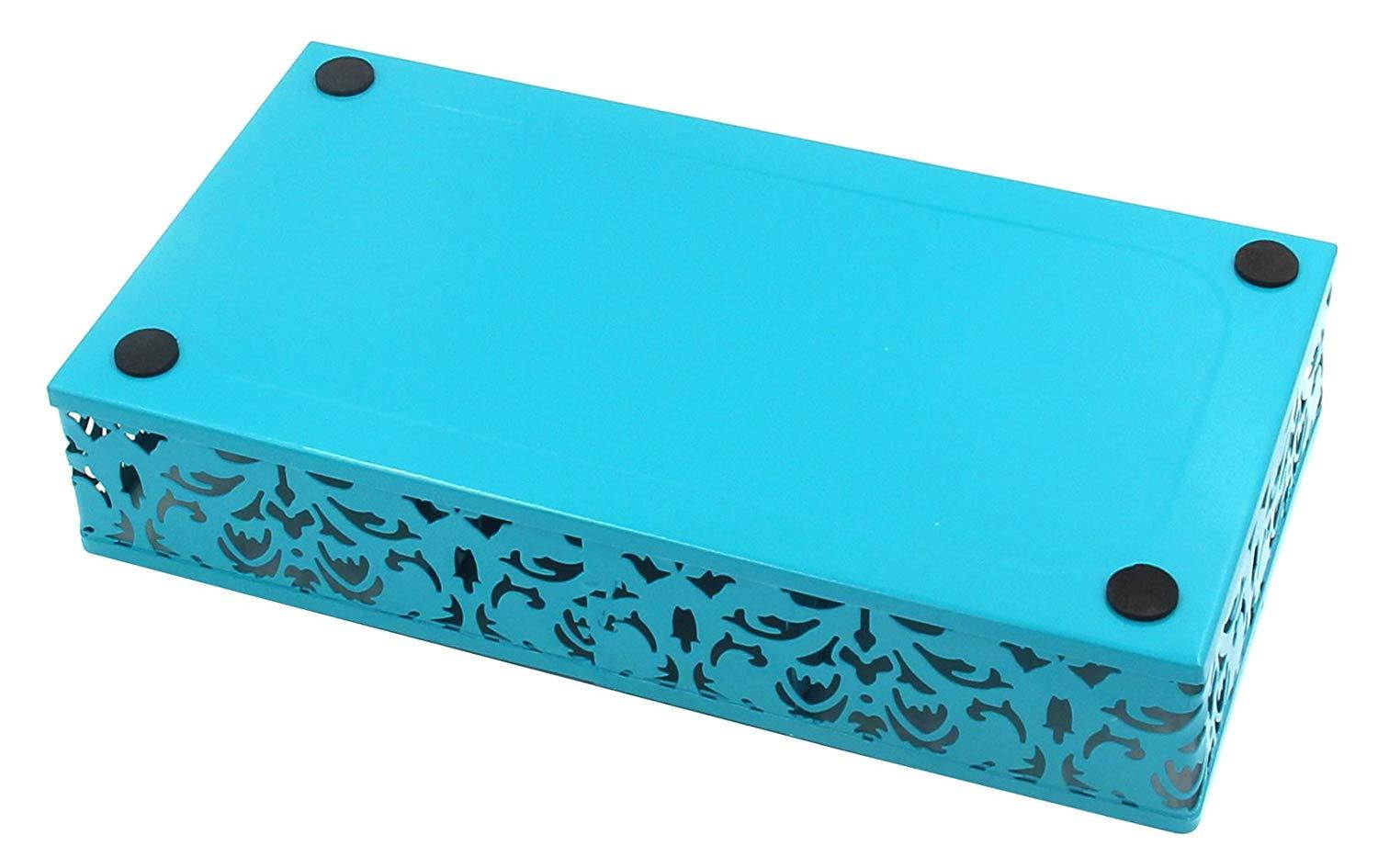 EasyPAG Metal Desk Drawer Organizer,Dark Teal