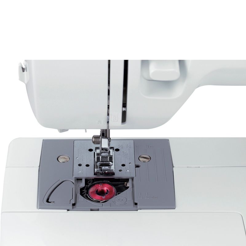 Singer M3500 Portable Sewing Machine with 110 Stitch Applications, Pack of Needles, Bobbins, Seam Ripper, Zipper Foot, and More Accessories, White