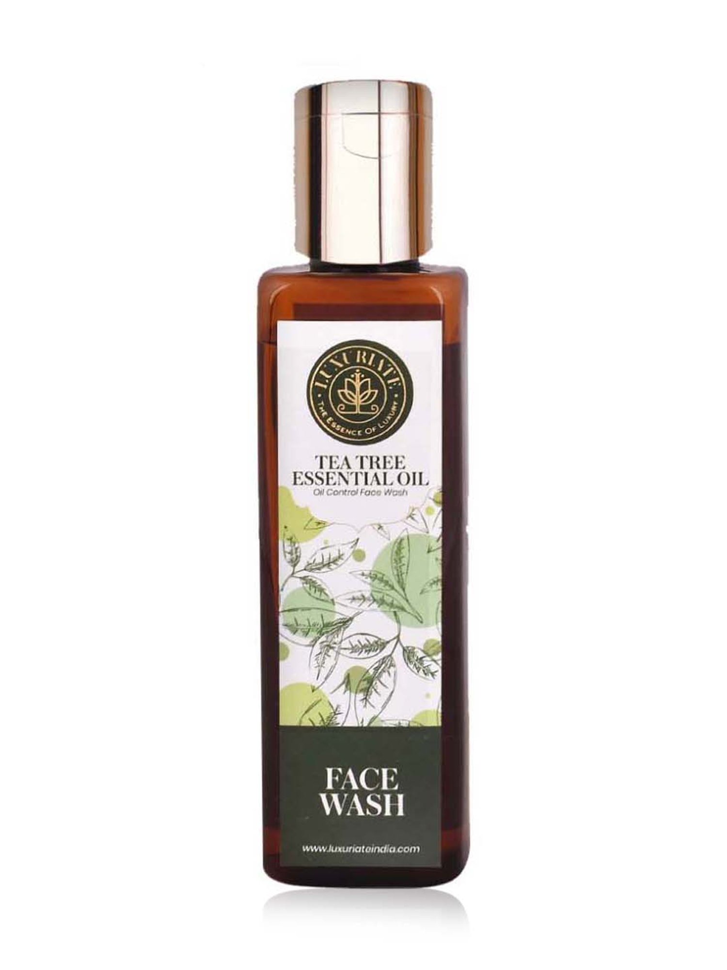 Luxuriate Natural Herbal Tea Tree Face Wash - 100 ml