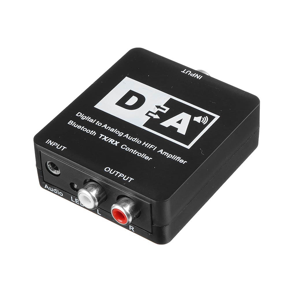 Optical Fiber Coaxial AUX bluetooth 5.0  Transceiver Adapter Lossless Audio Computer TV Amplifier Audio Box