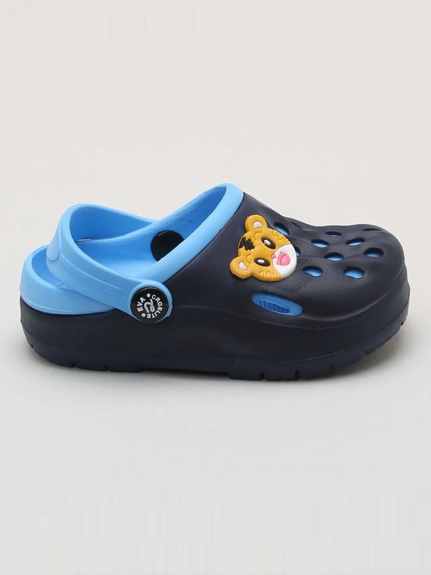 Priaansha Kids Blue Back Strap Clogs