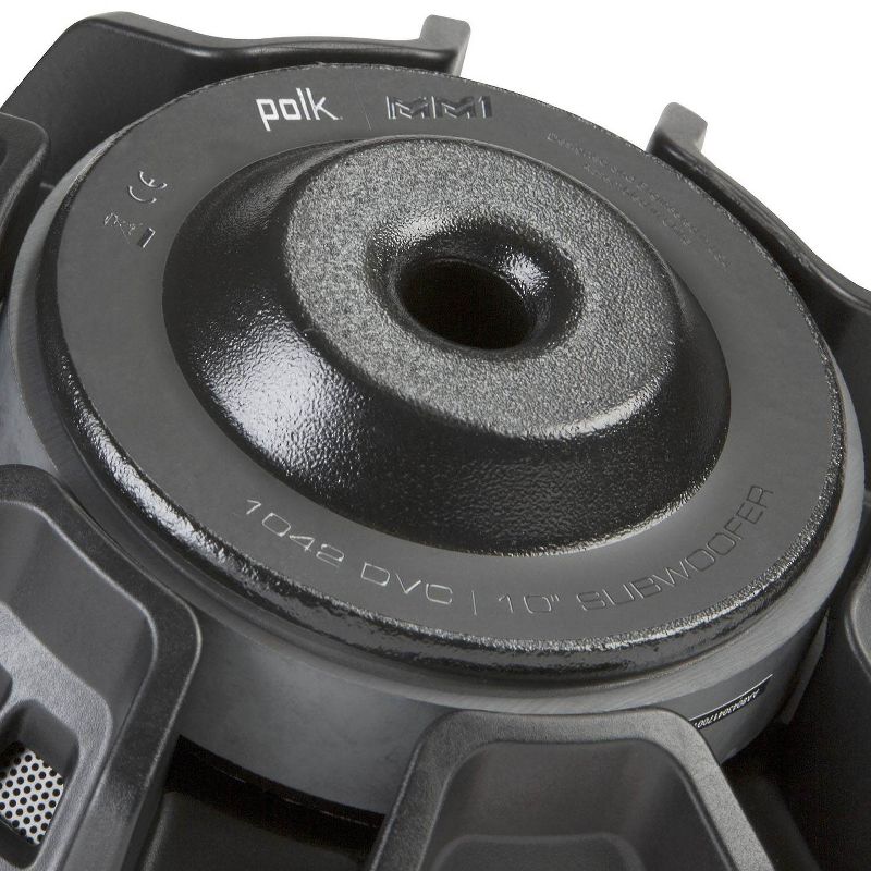 Polk MM1 Series 10" 1200W 4 Ohm Single Voice Coil ATV, Car, & Marine Subwoofer