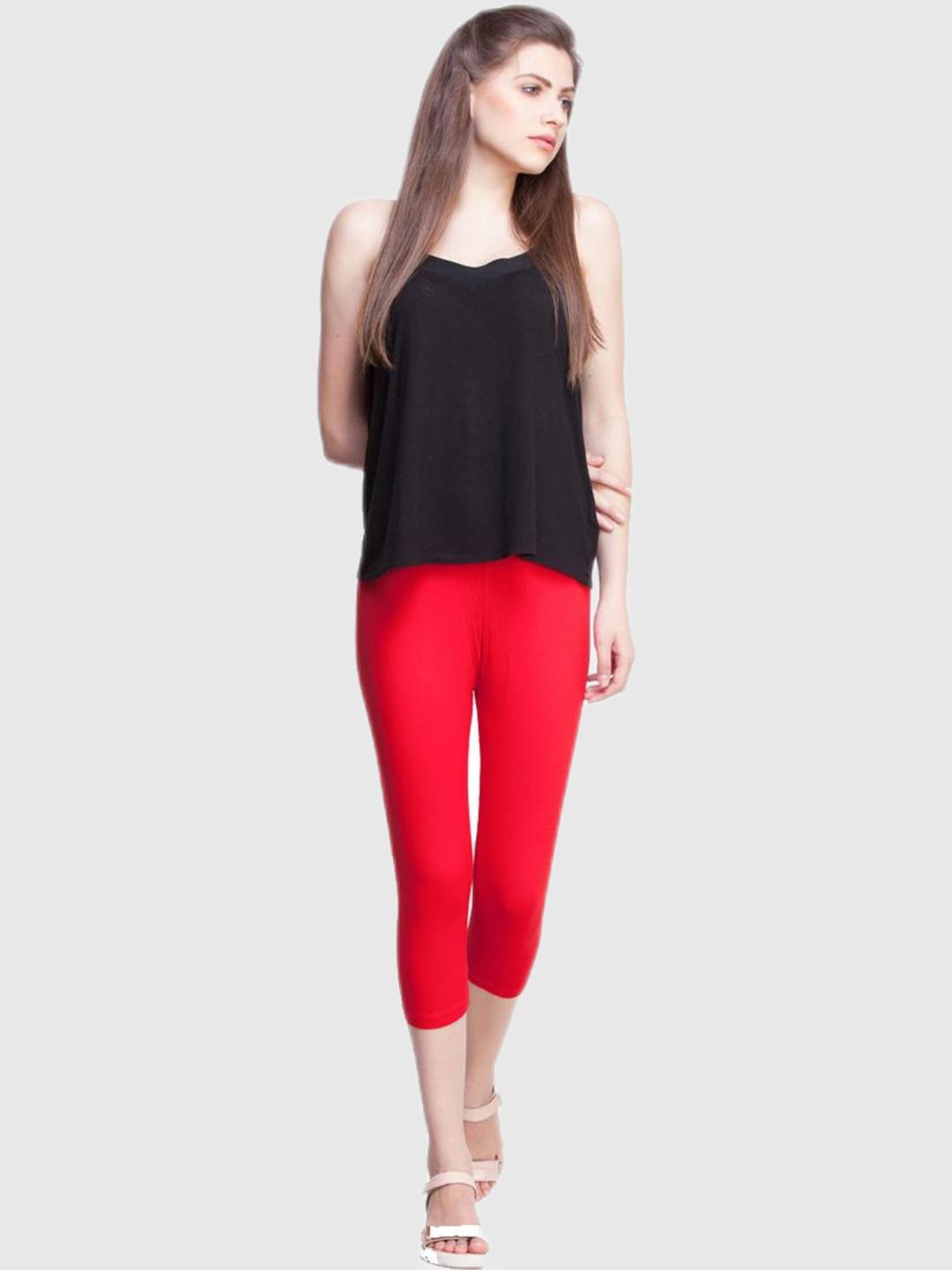 Dollar Missy Multi Skinny Fit Capris (Pack of 2)