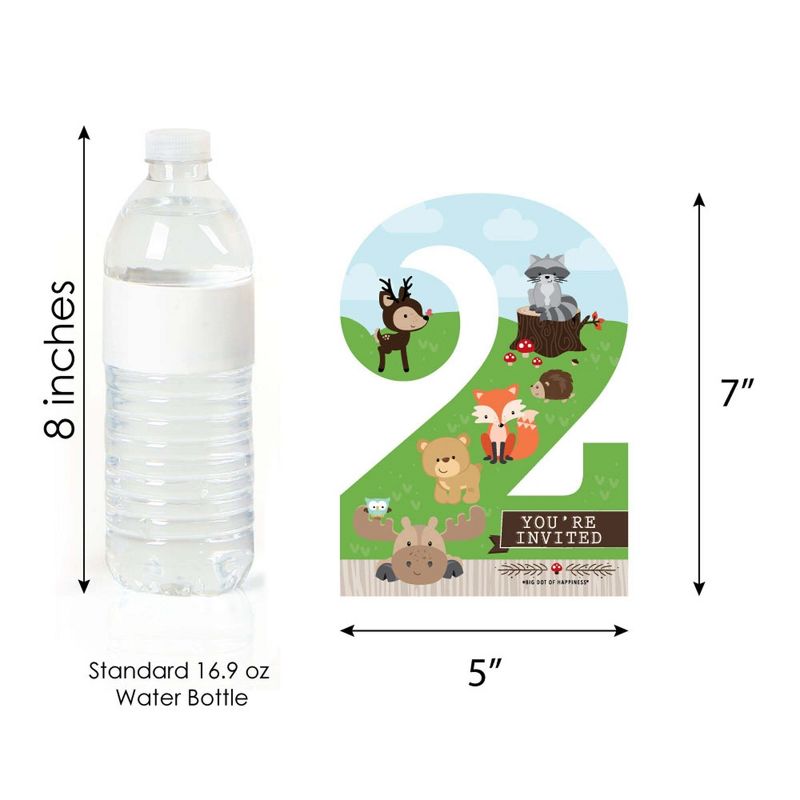 Big Dot of Happiness Blue Elephant - Boy Happy Birthday Decorations Party Banner