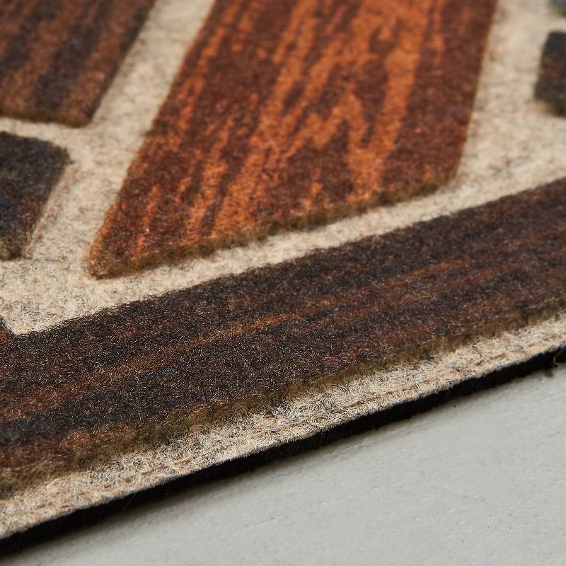 2'x4' Ornamental Entry Mat Ornamental Grain - Mohawk