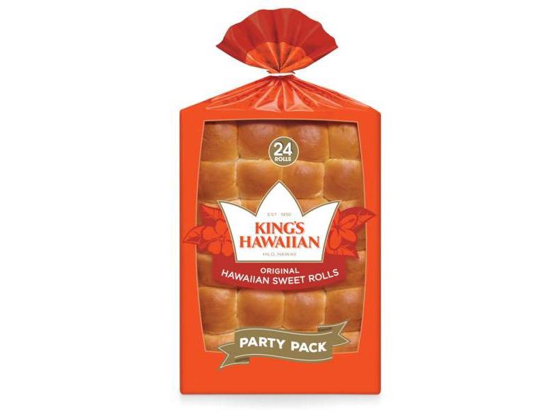 King's Hawaiian Sweet Rolls - 24ct /24oz