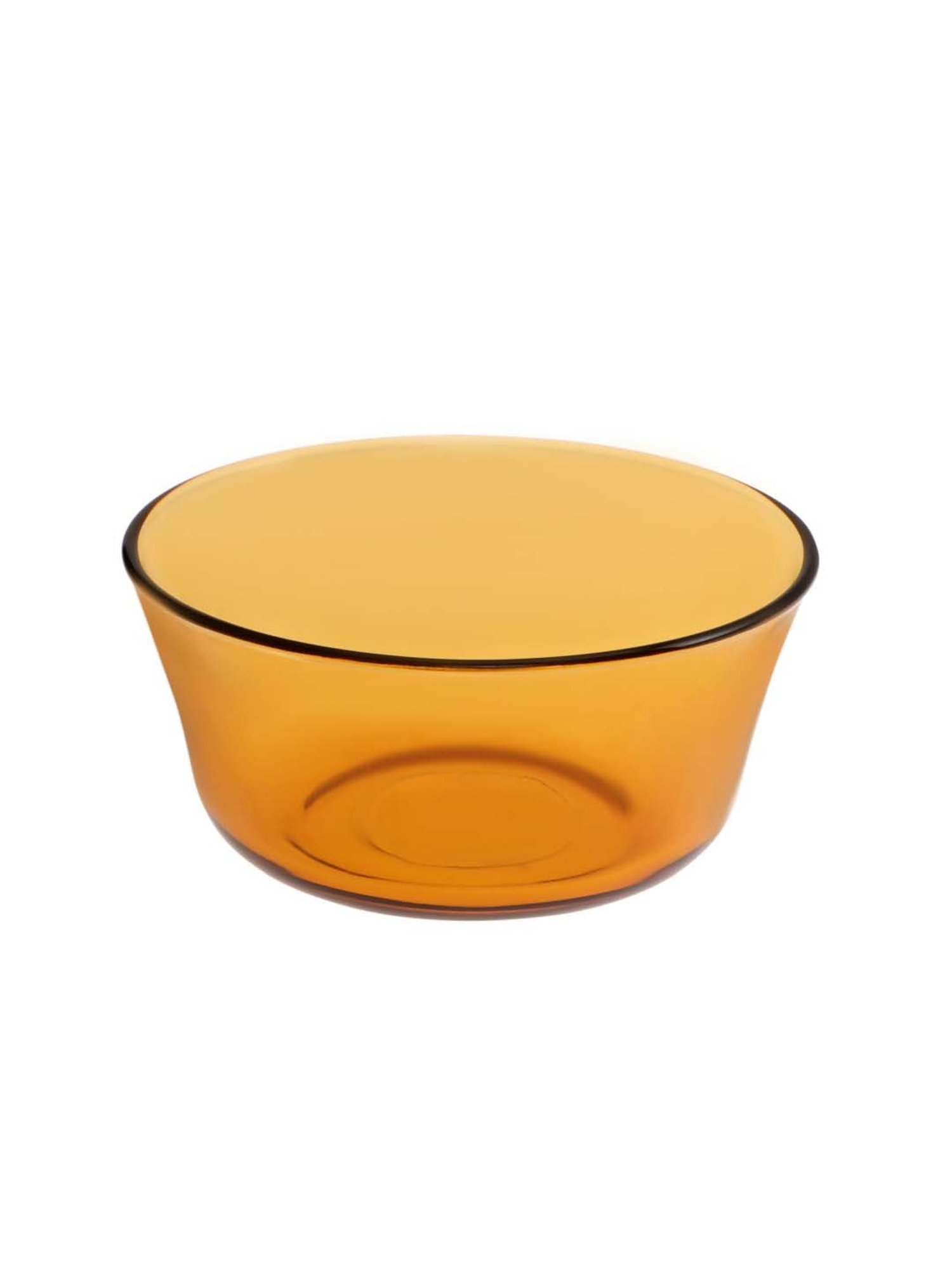 Duralex 'Lys' Orange Glass 10.5 cm Table Serving Bowl (0.25 L) - Set of 6