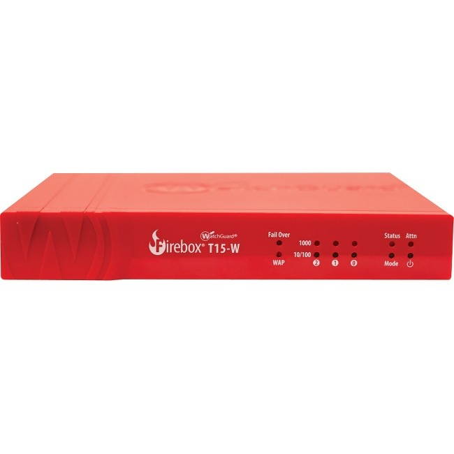 WatchGuard WGT16031-WW Firebox T15-W Security Appliance w/ 1yr Basic Suite