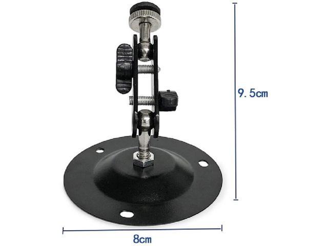 Projector Mount for Ceiling or Wal Thick Spray Paint Black Universal Monitoring Indoor Bracket Camera Hoisting Wall Mount Bracket(4  Pcs)