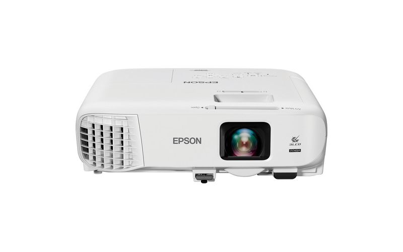 Epson PowerLite 2142W LCD Projector - 16:10 - 1280 x 800 - Rear, Ceiling, Front - 5500 Hour Normal Mode - 12000 Hour Economy Mode - WXGA - 15,000:1