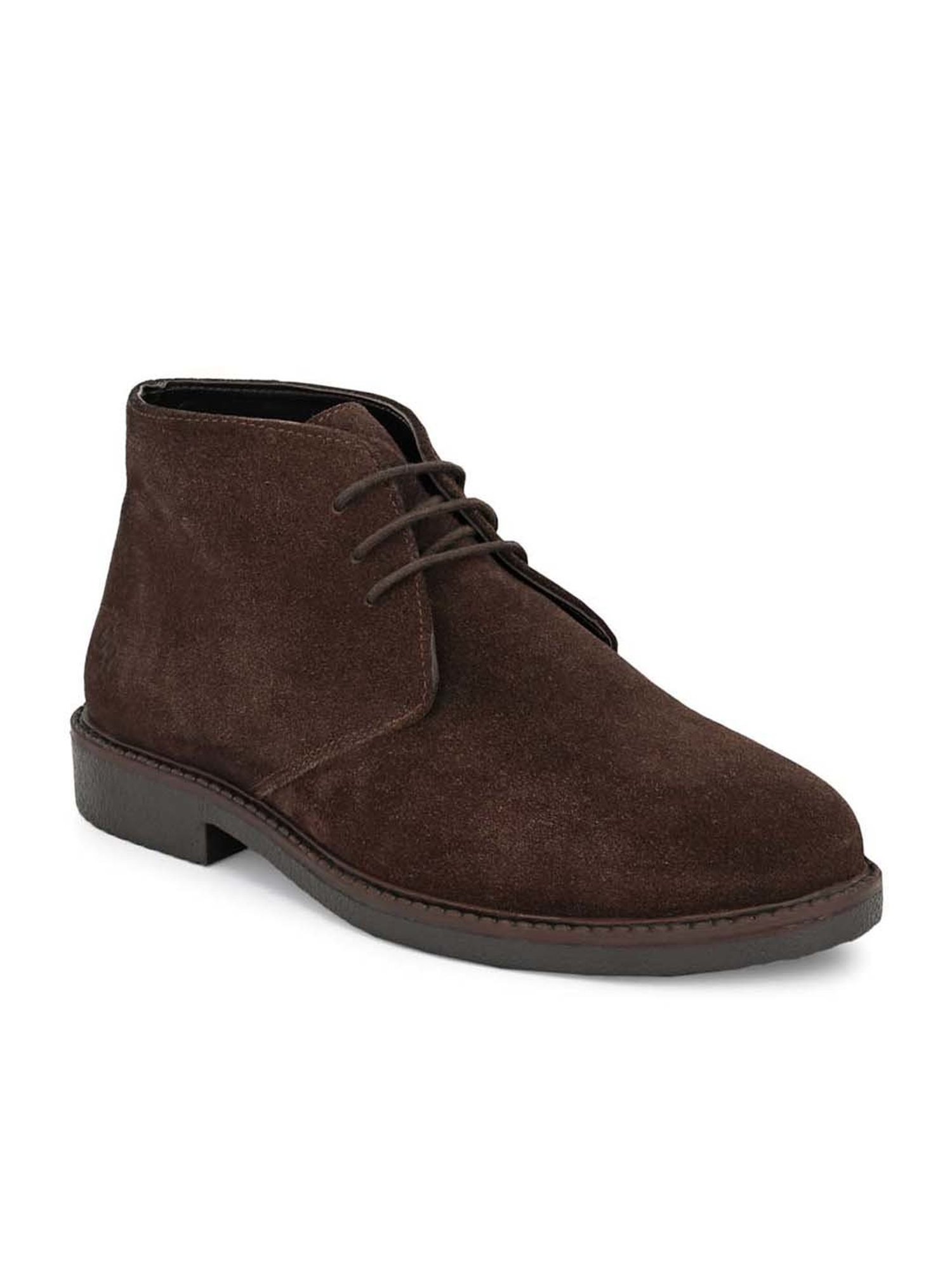 Carlo Romano Men's Brown Chukka Boots
