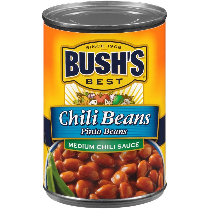 Bush's Medium Pinto Chili Beans - 16oz