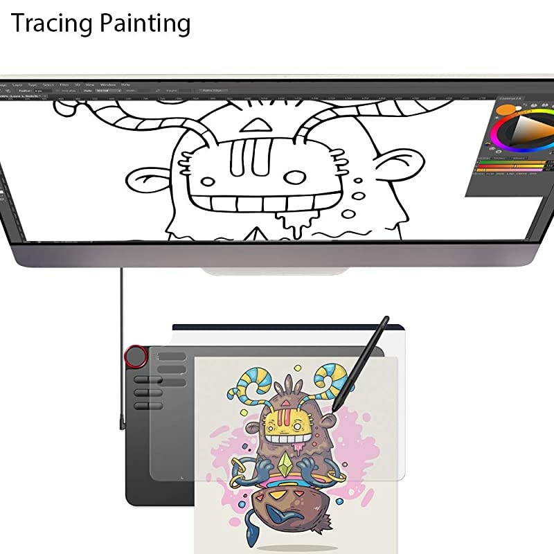 Deco 03 Drawing Pen Tablet Protector Deco 03 Graphic Drawing Tablet Protective Film Pack of 2