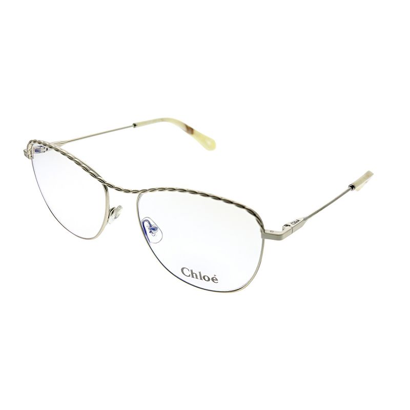 Chloe  718 Womens Oval Eyeglasses Light Gold 55mm