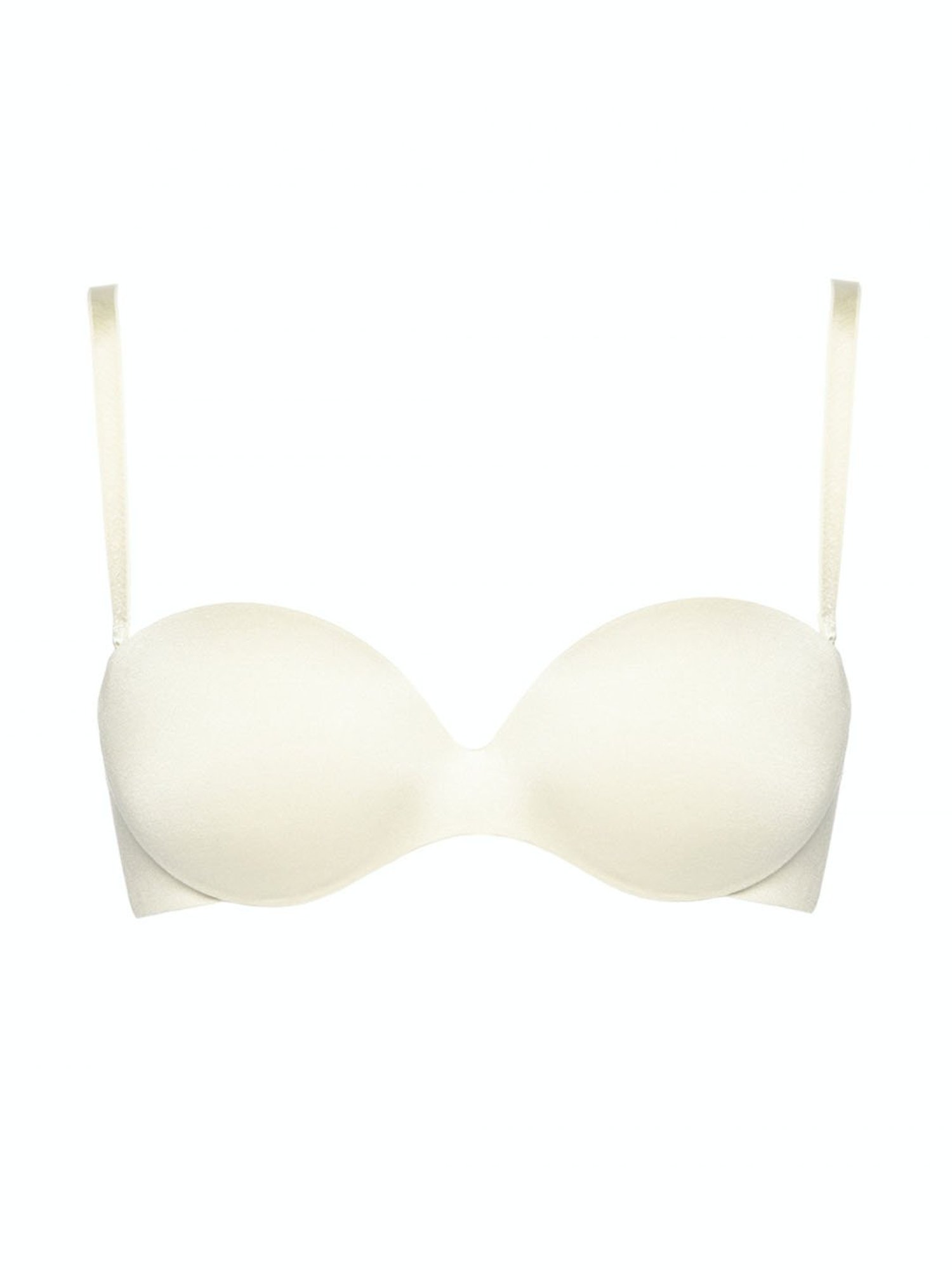 Yamamay Cream Under Wired Padded Bandeau Bra