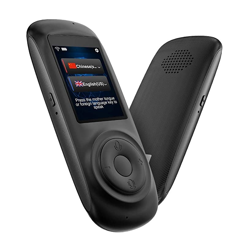Translator Device Smart Voice Translator with 2.4inch HD Touch Screen Support 70 Languages for Learning Travel Business Shopping