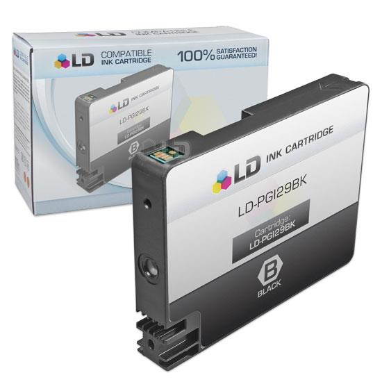 LD Compatible Ink Cartridge Replacement for Canon PGI-29PBK (Photo Black, 2-Pack)