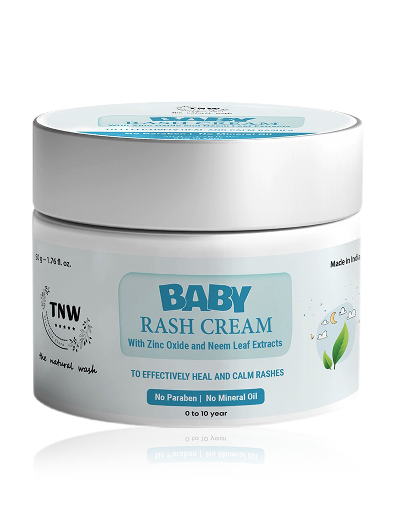 TNW-The Natural Wash Baby Rash Cream - 50 gm