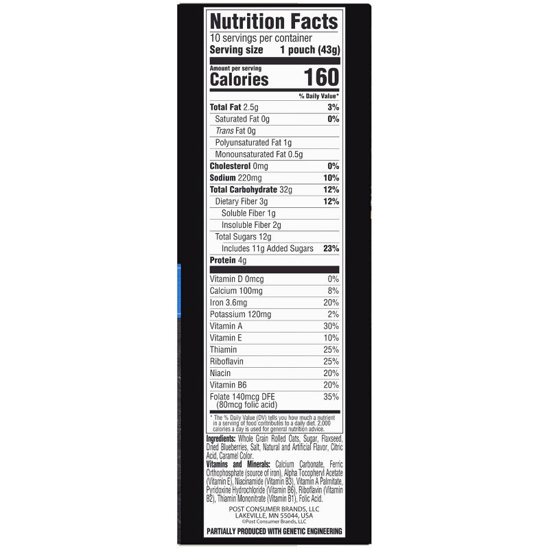 Better Oats Blueberry Muffin - 15.1oz