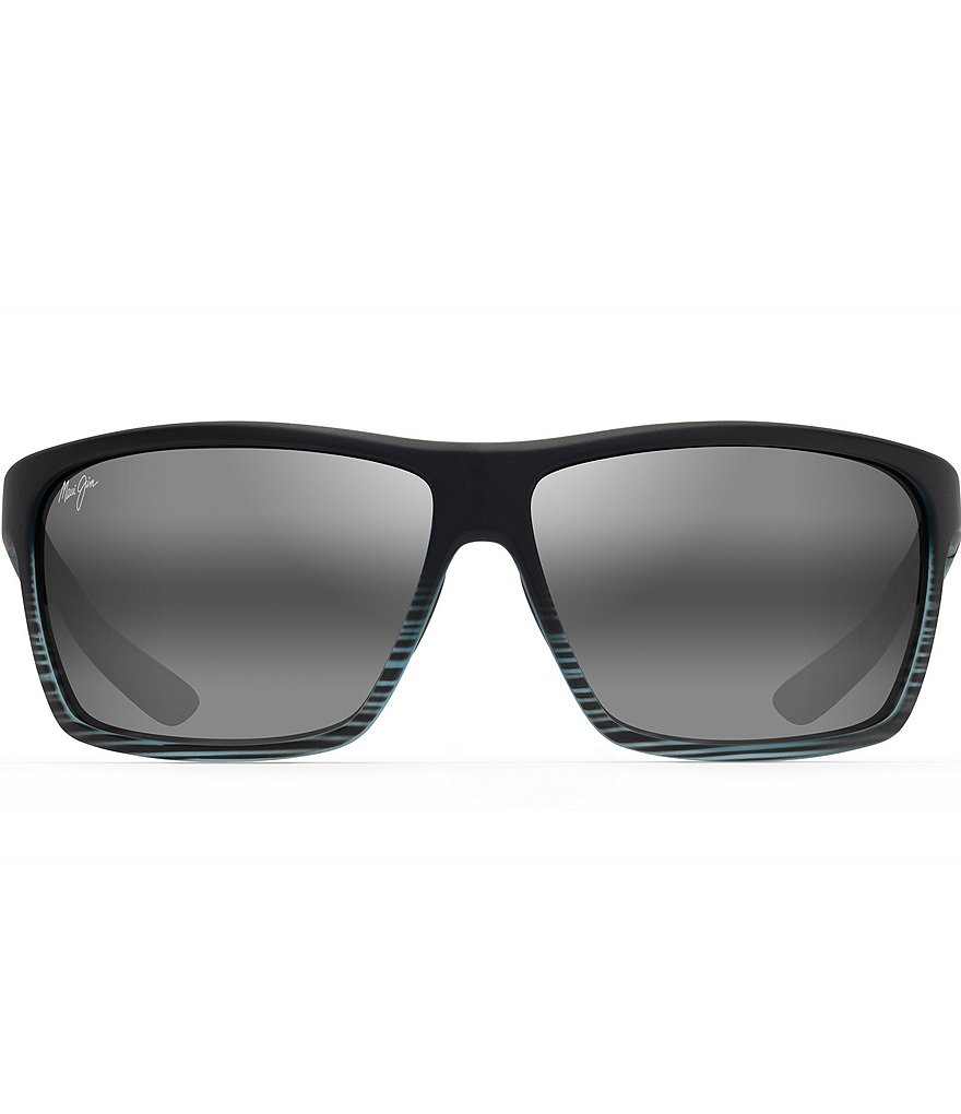 Maui Jim Alenuihaha PolarizedPlus2&reg; Wrap 64mm Sunglasses
