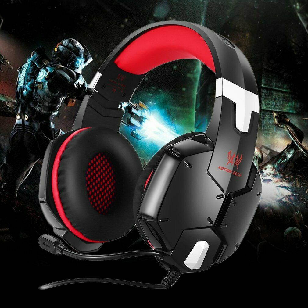 KOTION EACH G1200 3.5mm Gaming Headphone Headband with Mic Stereo Bass with Mic